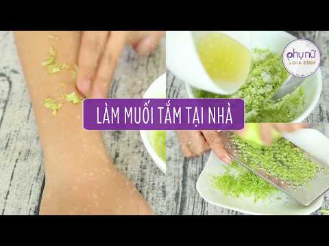 Video: Công Thức Làm Muối Cho Người Da Trắng Trong Bồn Tắm