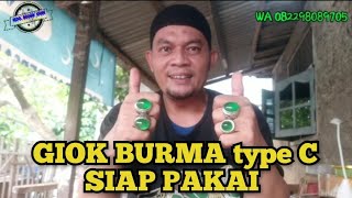 GIOK BURMA type C//SIAP PAKAI