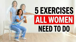 5 ESSENTIAL Exercises For Woman Over 60 (Do These Every Day)