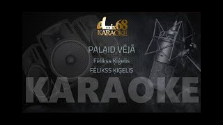 Vignette de la vidéo "Palaid vējā, Fēlikss Ķiģelis (karaoke)"