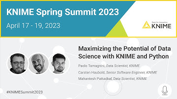 Maximizing the Potential of Data Science with KNIME and Python - The KNIME Team