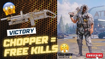 Best Chopper Loadout CODM | LMG Build + Gameplay Highlights 🔥