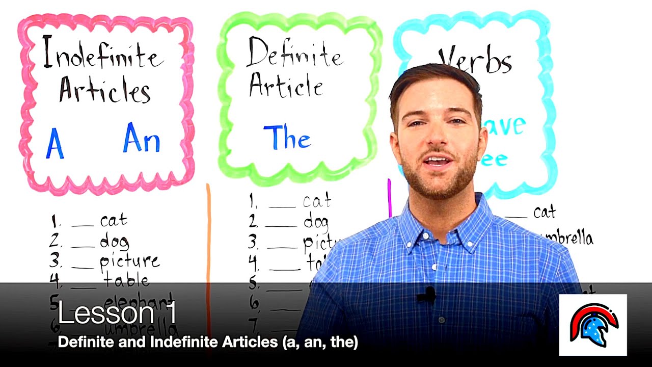 Definite and Indefinite Articles in English - Lesson 1: Learn How to ...