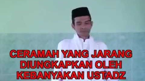 Hukum orang yang meninggalkan shalat. Ustadz Abdul Somad