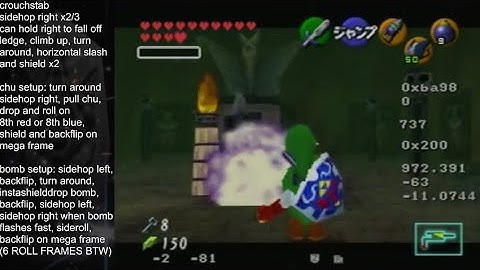 shadow temple truth spinner skip sideroll megaflip bomb bombchu