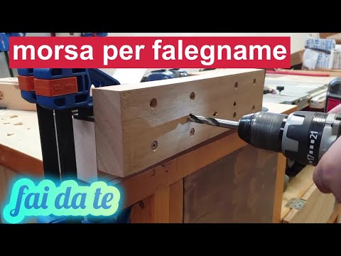 Video: Morsa Da Falegname: Scegli Per Il Banco Da Lavoro, Morse A Serraggio Rapido E A Vite Per La Lavorazione Del Legno. Panoramica Di Carpenteria E Altri Modelli