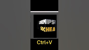 How To Create Corner Text Effect In Photoshop #photoshop #edit #sochea #shorts #shortvideo