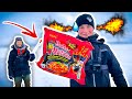 PENALTY FISHING - Loser Must Eat Korean FIRE Noodle!! | Team Galant