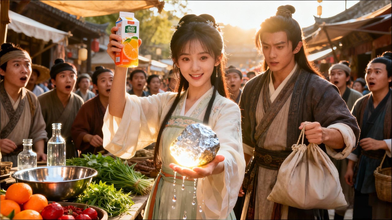 Transmigrated? And have a silly husband,?But my gem can connect with modern times!