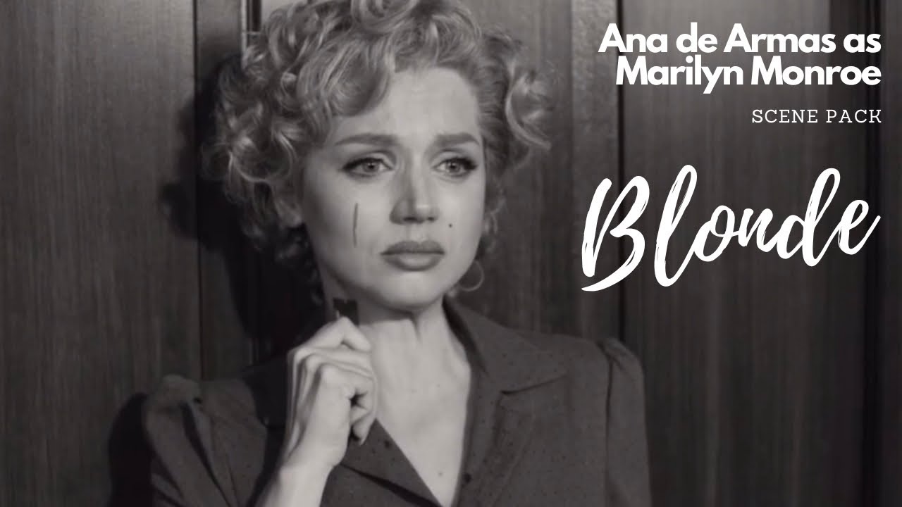 Ana de Armas as Marilyn Monroe || Blonde Scene Packs