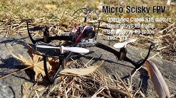 micro scisky ACRO mode FPV