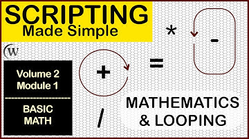 DAZ Scripting Made Simple Volume 2: Module 1 BASIC MATH