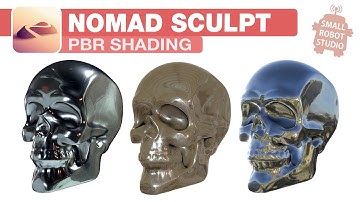 Nomad Sculpt: PBR Shading