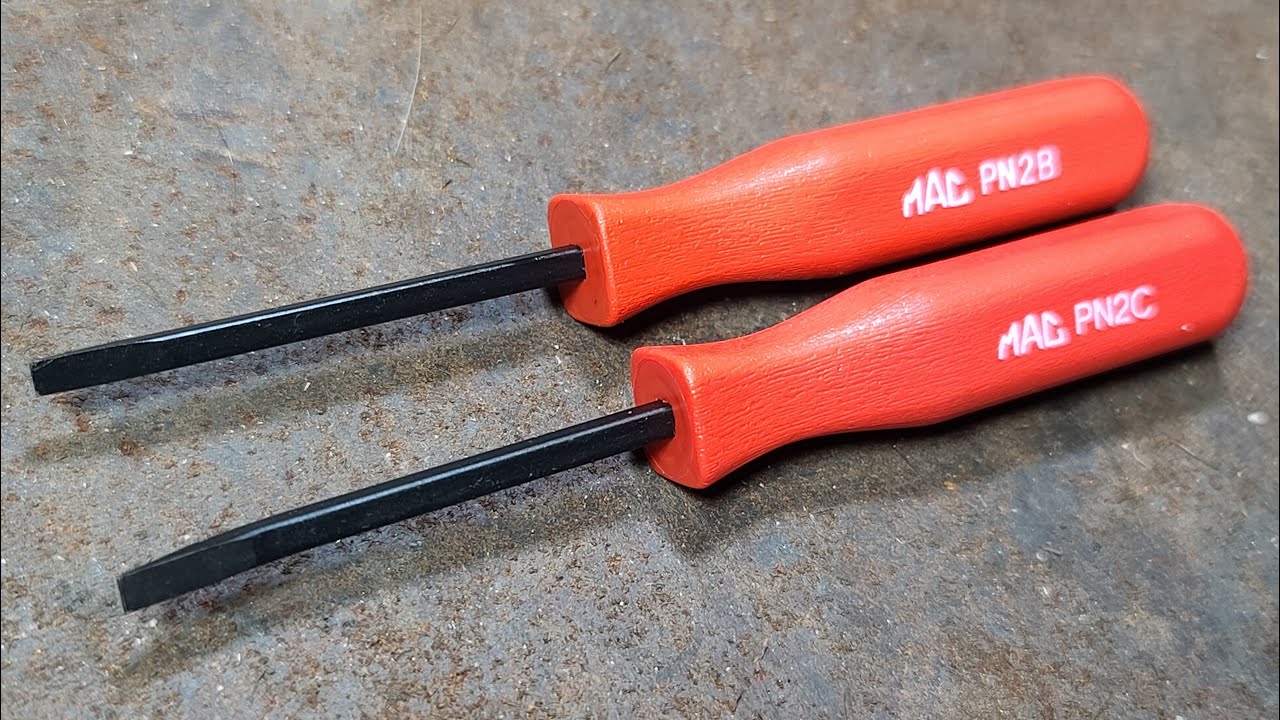 MAC Tools Micro Mini Tiny Small Little Pry Bar Set Review - YouTube