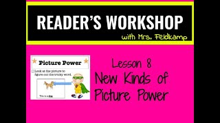 Reading Workshop Lesson 8 - 5/11/20