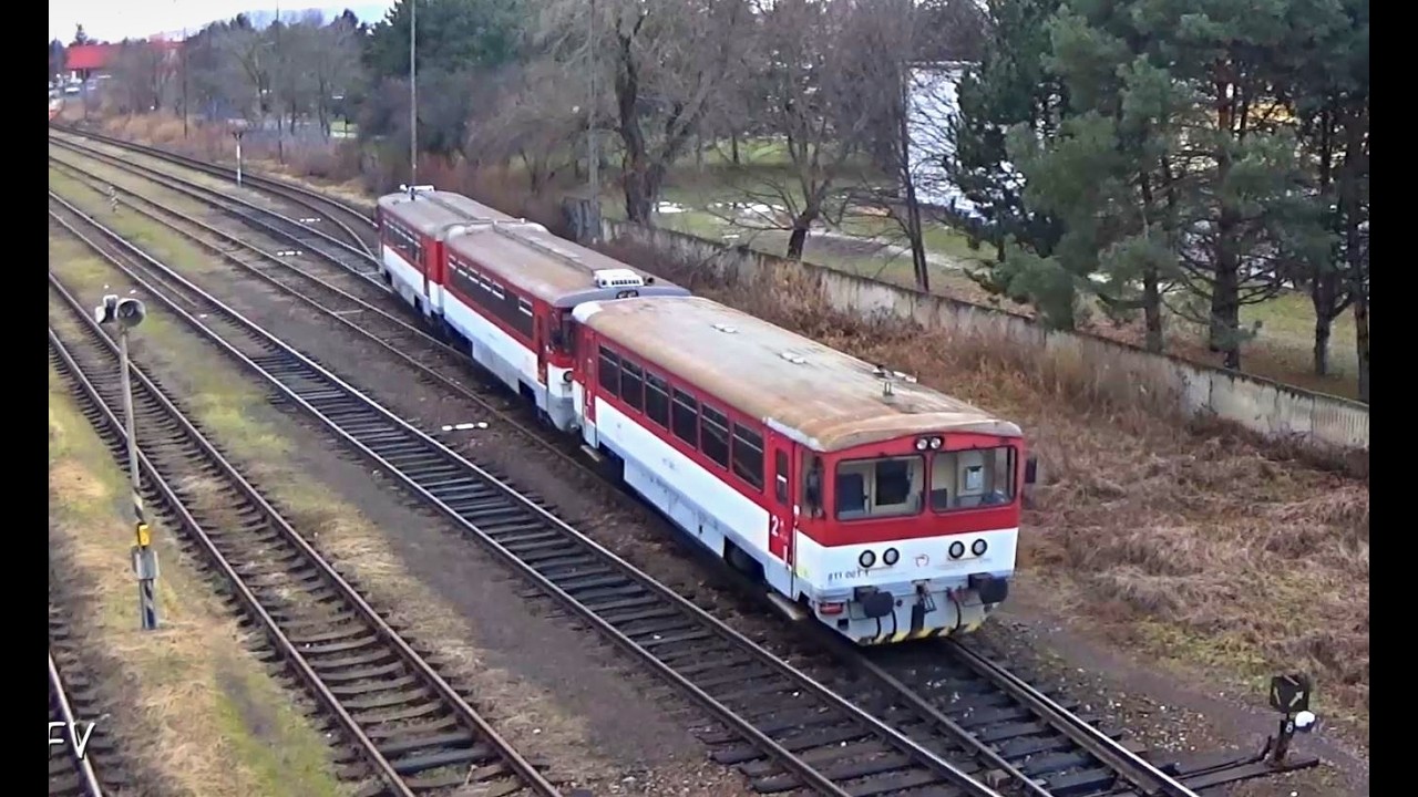 Prototypová Mandarínka 811.001 v Prievidzi #train #vlaky #railway #amazing