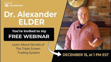 FREE WEBINAR | Secrets of The Triple Screen Trading System