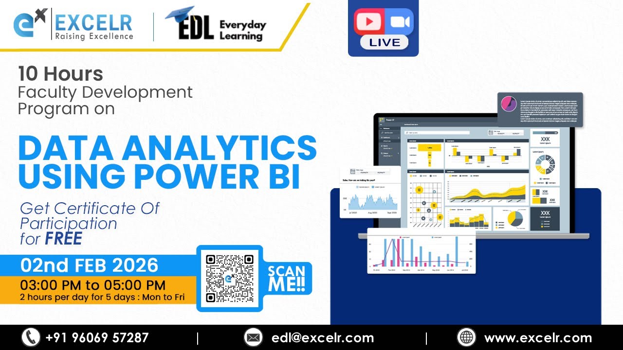 FDP on Data Analytics using Power BI Day 2 - YouTube
