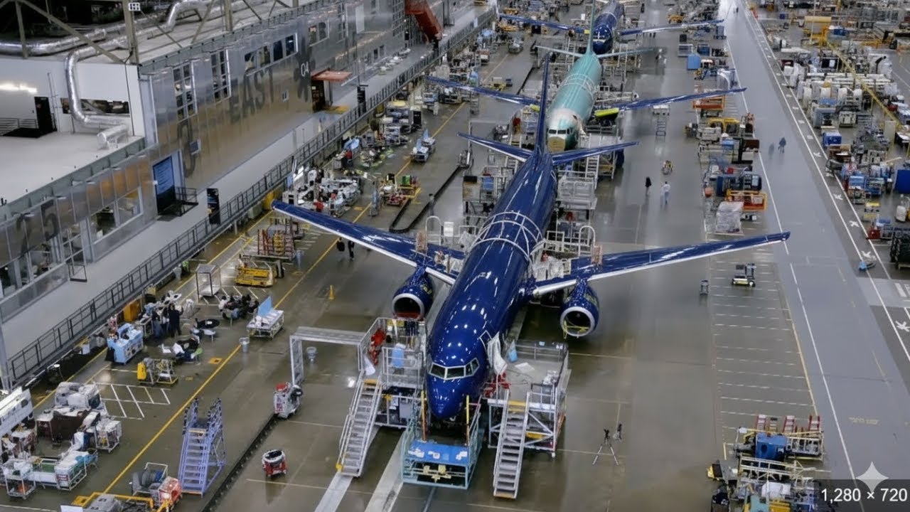 How Giant Aeroplanes Are Built From Scratch