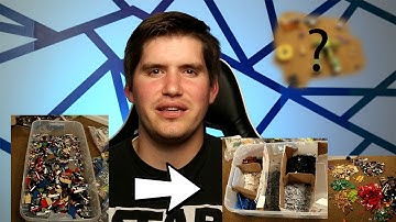 I found WHAT?! Organizing a used Lego collection! | Lego Set Rebuild