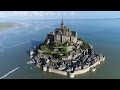 Grande marée au Mont-Saint-Michel