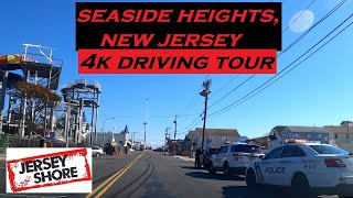 Seaside Heights, New Jersey | 4k Driving Tour | Jersey Shore House
