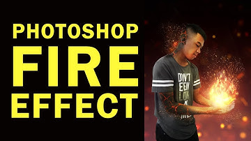 FIRE EFFECT IN PHOTOSHOP TUTORIAL | IN JUST 2 MINUTES! (2019)