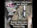 Russian Rain Cape "Plash Palatka" Poncho/Tarp Review