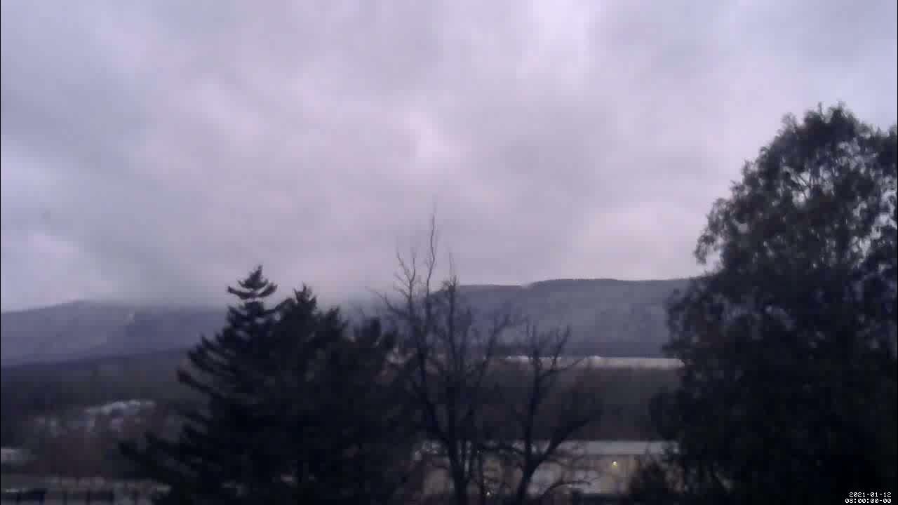 Adams, MA weather 20210112 timelapse YouTube