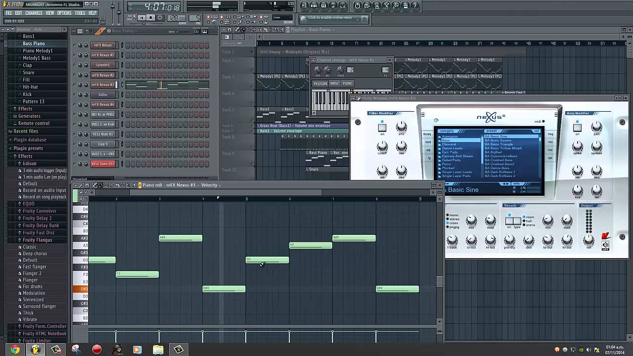 Still Young - Midnight [FL Studio Remake + FREE FLP]