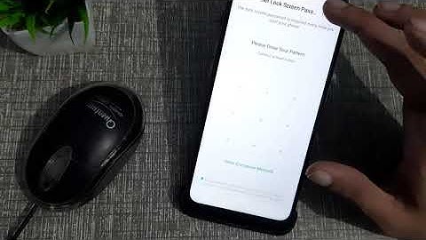 Oppo A52, How to set screen lock in Oppo mobile phone, screen lock set kaise kare