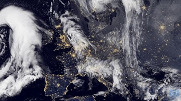 Meteosat MSG Seviri RSS truecolor day and night image sequence