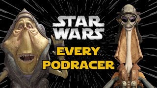 Every Podracer in the Boonta Eve Classic