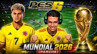 ARGENTINA VS ARGELIA MUNDIAL 2026 EN PES 6 (PARCHE ACTUALIZADO) - FECHA 1