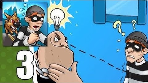 Robbery Bob chapter 2 - Downtown- level 10,11,12.(android/iOS)