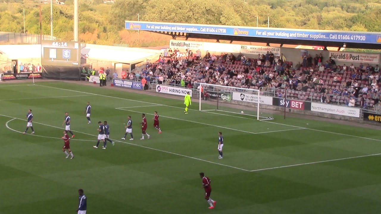 GOALS The goals from Northampton Town 2 Birmingham City 2, 21/07/15