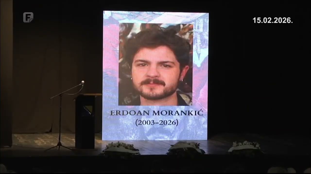 Brčko je danas plakalo: Oproštaj od Erdoana Morankića 