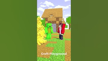 How many Bananas do you have?  - MAIZEN Minecraft Animation #shorts