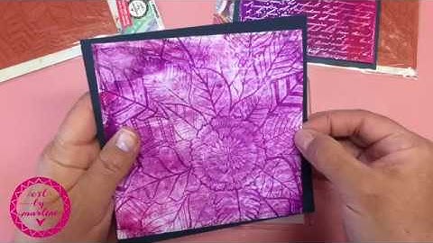 HOW TO USE TEXTURE PLATES by ART BY MARLENE