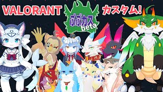 【Valorant】【ツキノ視点】初企画！！ぶーぶカスタム開催！！【新人Vtuber】