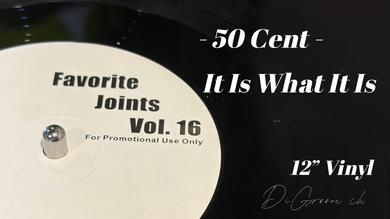 50 Cent – It Is What It Is | 12” Vinyl Rip - YouTube