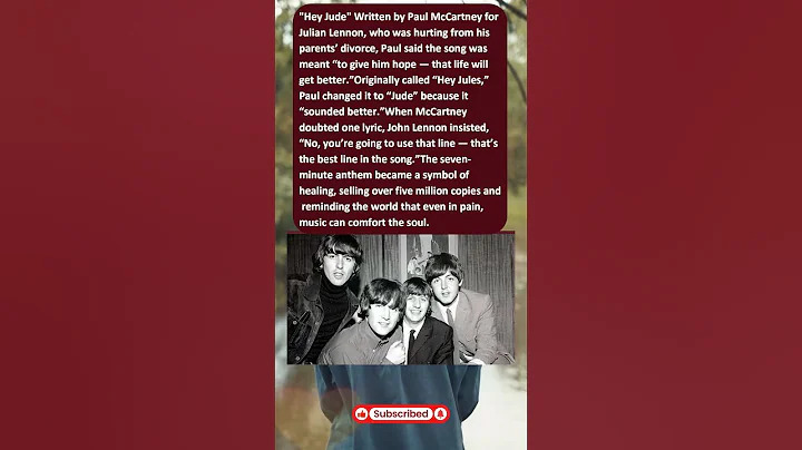 How Paul McCartney Wrote ‘Hey Jude’ to Comfort Julian Lennon Amid His Parents’ Divorce