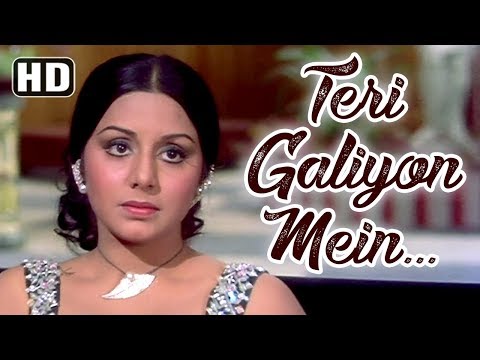 Teri Galiyon Mein Na Rakheinge - Neetu Singh - Anil Dhawan - Hawas - Bollywood Classic Songs