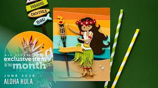 Spellbinders All Clubs Crate Exclusive June 2026 - Aloha Hula