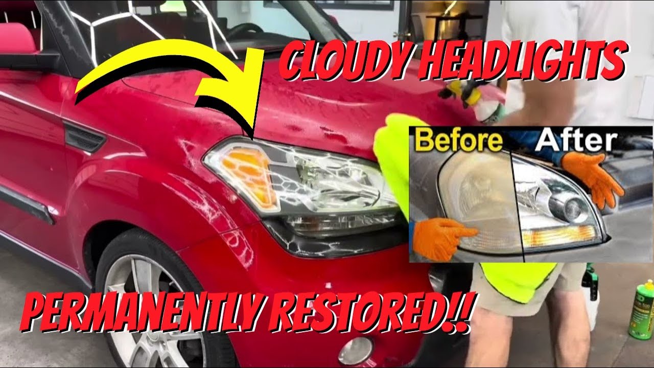 This DIY Car Headlight Restoration Process Is Clearly Above The Rest!