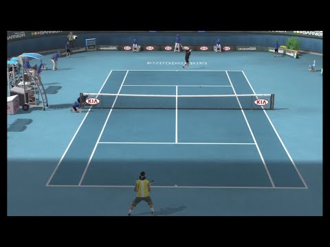 Top Spin 3 - Rafael Nadal vs Roger Federer - PS3 Gameplay