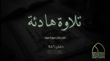 تلاوة هادئة من سورة هود - رمضان 1446