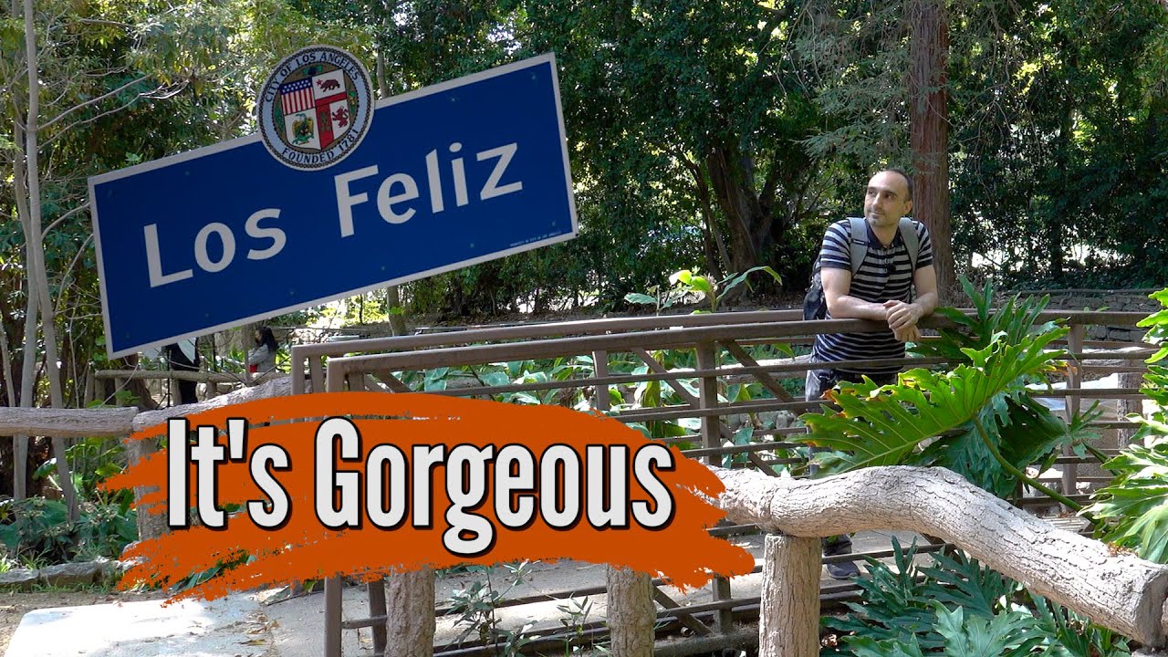 LOS FELIZ TOUR - Discovering All The Secret Places In This Beautiful Area  of Los Angeles California 