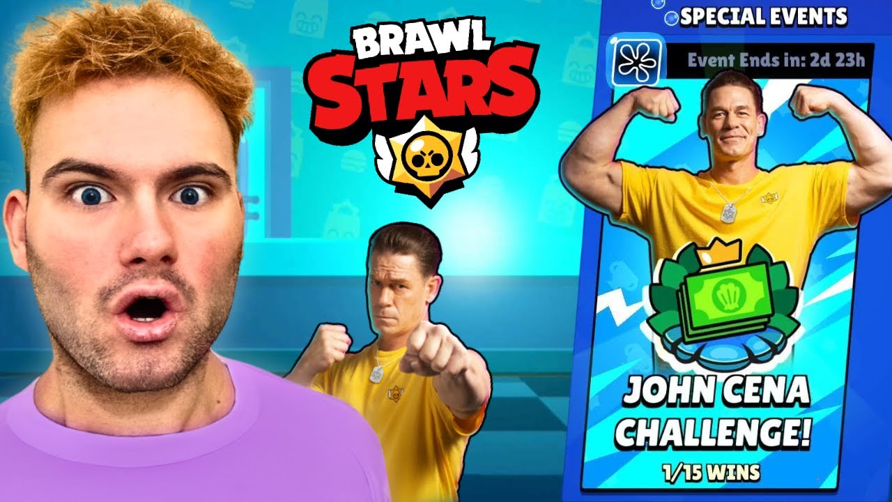 ΕΠΑΙΞΑ ΤΟ JOHN CENA CHALLENGE ΣΤΟ BRAWL STARS!