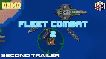 Mod in rusted warfare - Fleet Combat 2 (DEMO) | 2nd Trailer [@steve_is_playing]